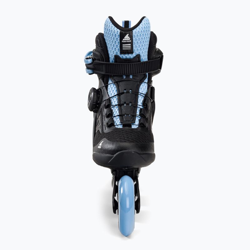 Női Rollerblade Macroblade 84 BOA fekete-kék görkorcsolyák 07370700092 4