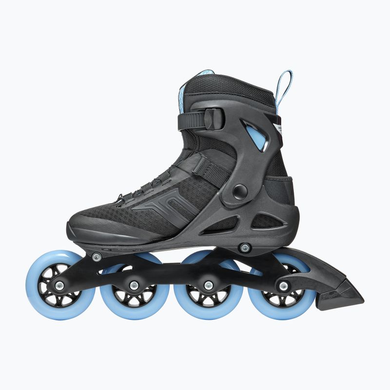 Női Rollerblade Macroblade 84 BOA fekete-kék görkorcsolyák 07370700092 10