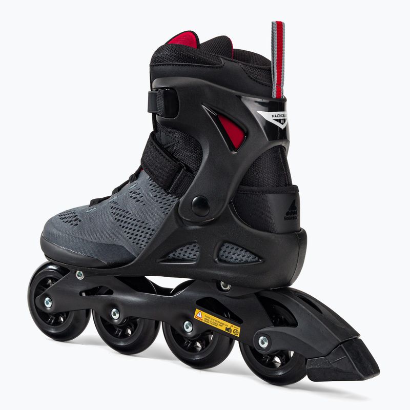 Férfi Rollerblade Macroblade 84 szürke 07370800749 görkorcsolya görkorcsolyák 3