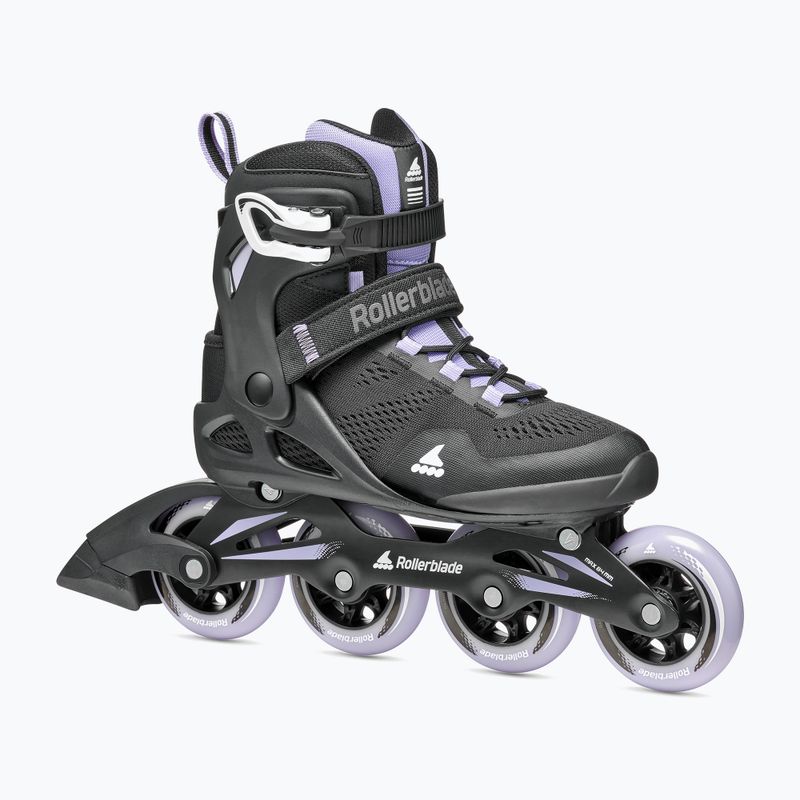 Rollerblade Macroblade 84 női görkorcsolya fekete és lila 07370900 8