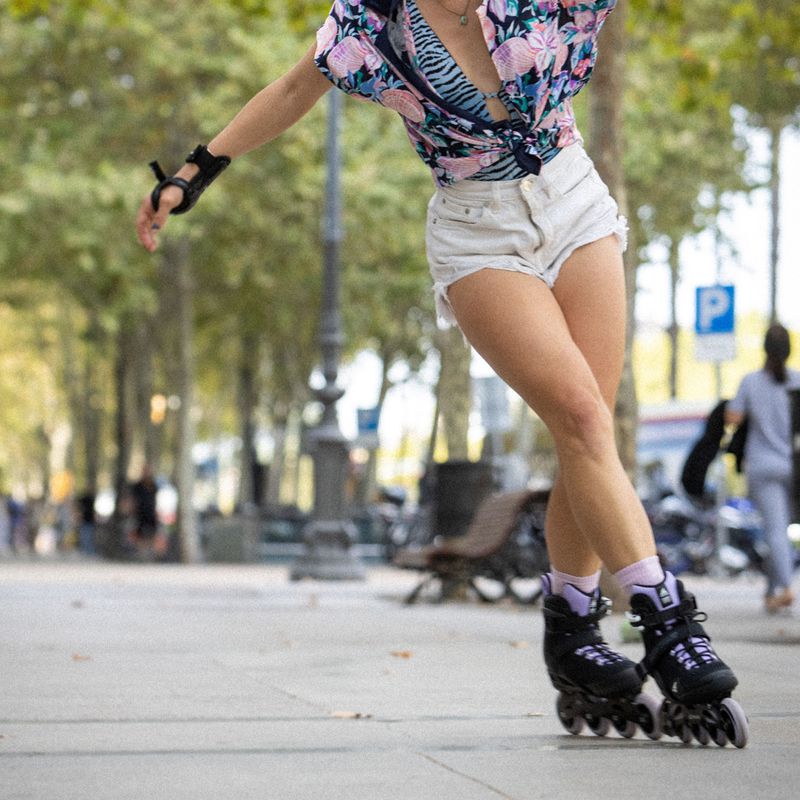 Rollerblade Macroblade 84 női görkorcsolya fekete és lila 07370900 16
