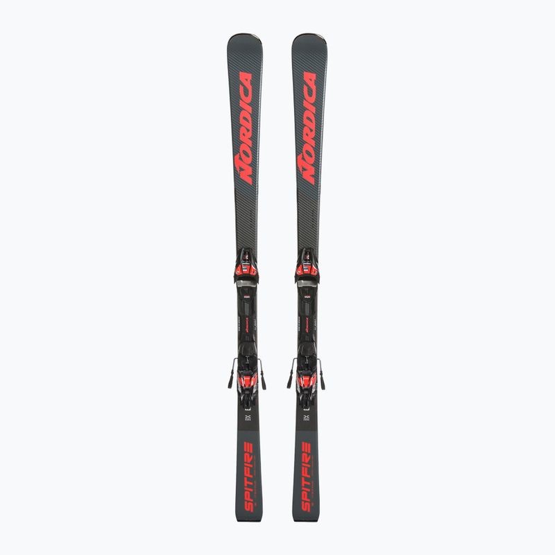 Nordica Spitfire DC 68 Pro FDT + XCELL12 FDT szürke/piros lesiklás sílécek