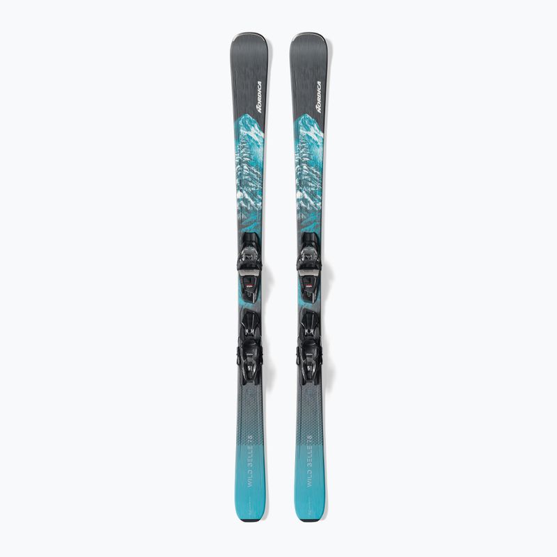 Női lesiklás Nordica Wild Belle 74 + kötés TP2COMP10 FDT antracit/aqua