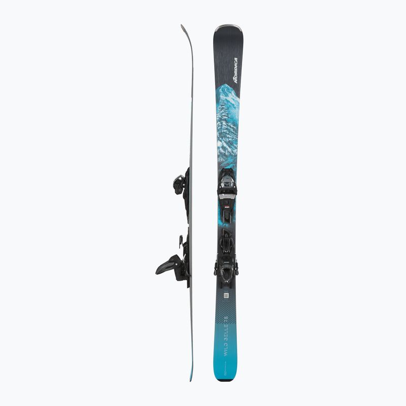 Női alpesi síléc Nordica Wild Belle 78 + síléckötések TP2COMP10 FDT anthracite/aqua 2