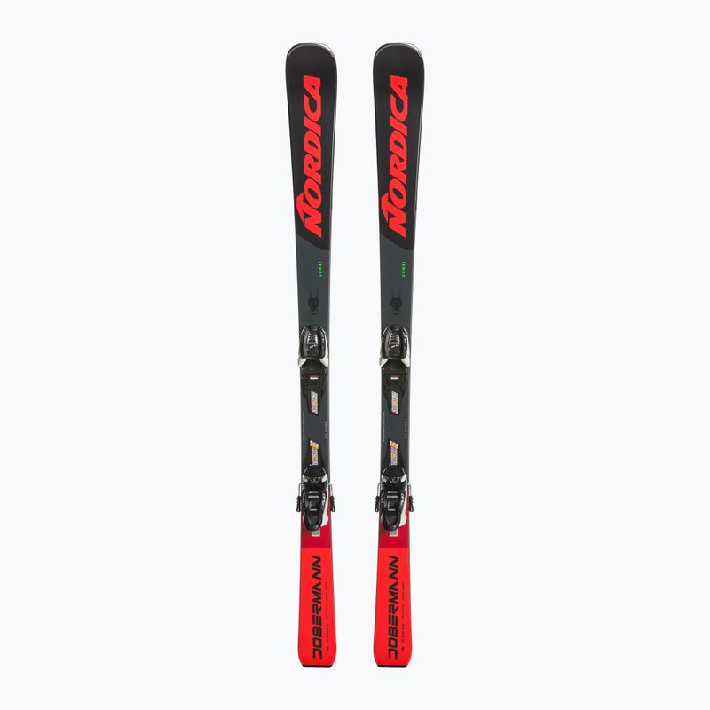 Gyermek síléc Nordica Doberman Combi Pro S + J7.0 FDT fekete/piros