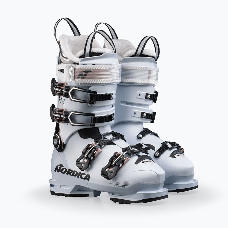 Női síbakancs Nordica Pro Machine 105 W GW fehér/fekete/rózsaszín 6