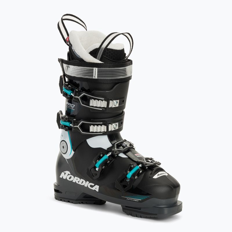 Női síbakancs Nordica Pro Machine 85 W GW fekete/fehér/zöld