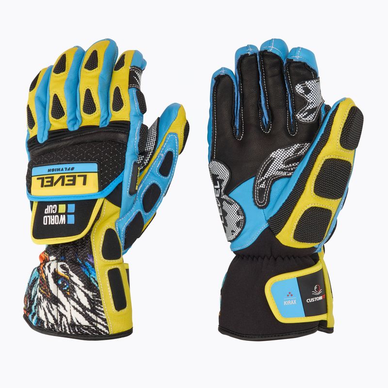 Síkesztyű Level Worldcup CF yellow/blue