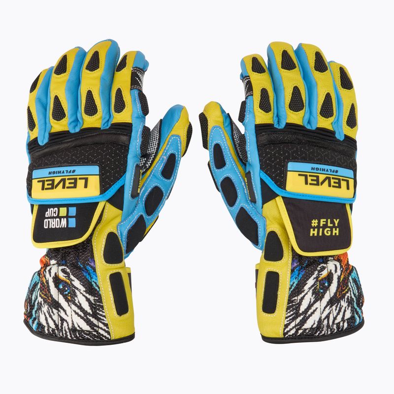 Síkesztyű Level Worldcup CF yellow/blue 2
