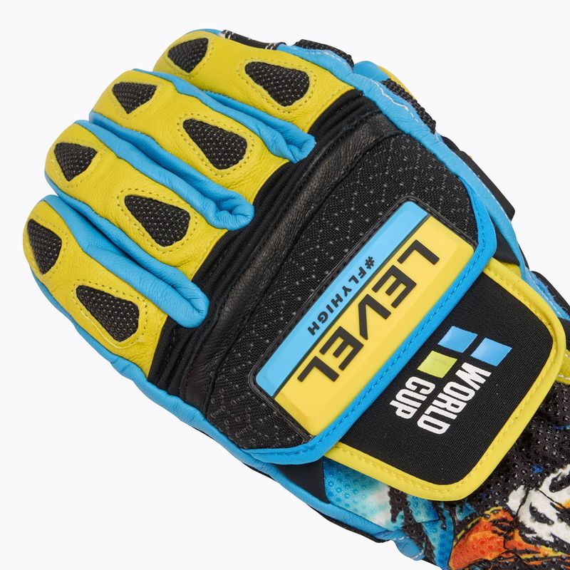 Síkesztyű Level Worldcup CF yellow/blue 5