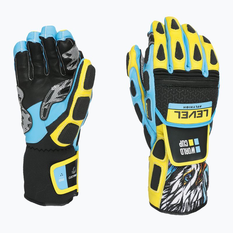 Síkesztyű Level Worldcup CF yellow/blue 6