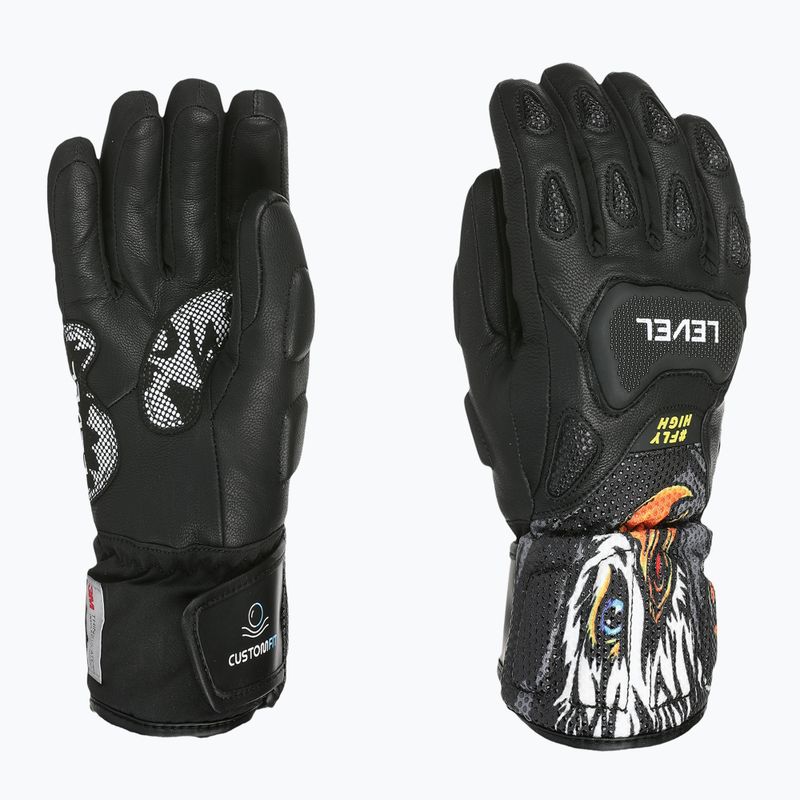 Gyerek síkesztyű Level Sq JR CF pk black 6