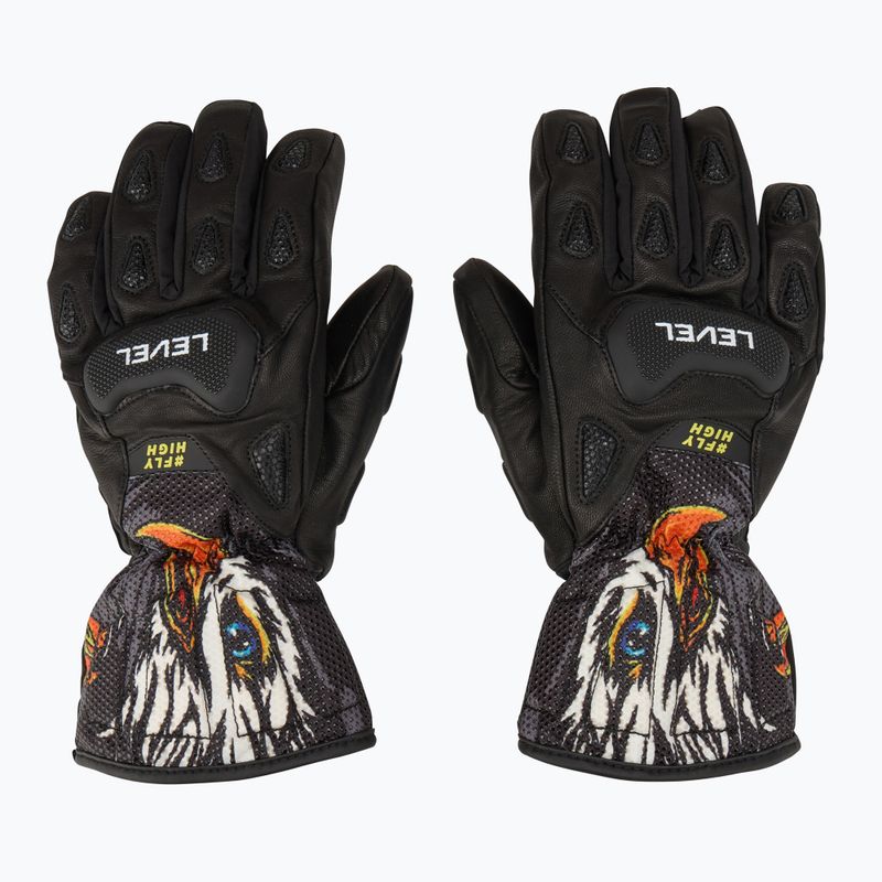 Gyerek síkesztyű Level Sq JR CF pk black 2