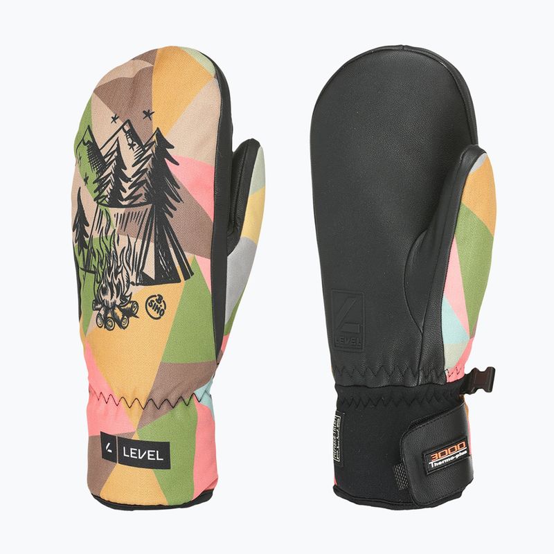 Gyerek síkesztyű Level Vertigo Mitt Teen wood