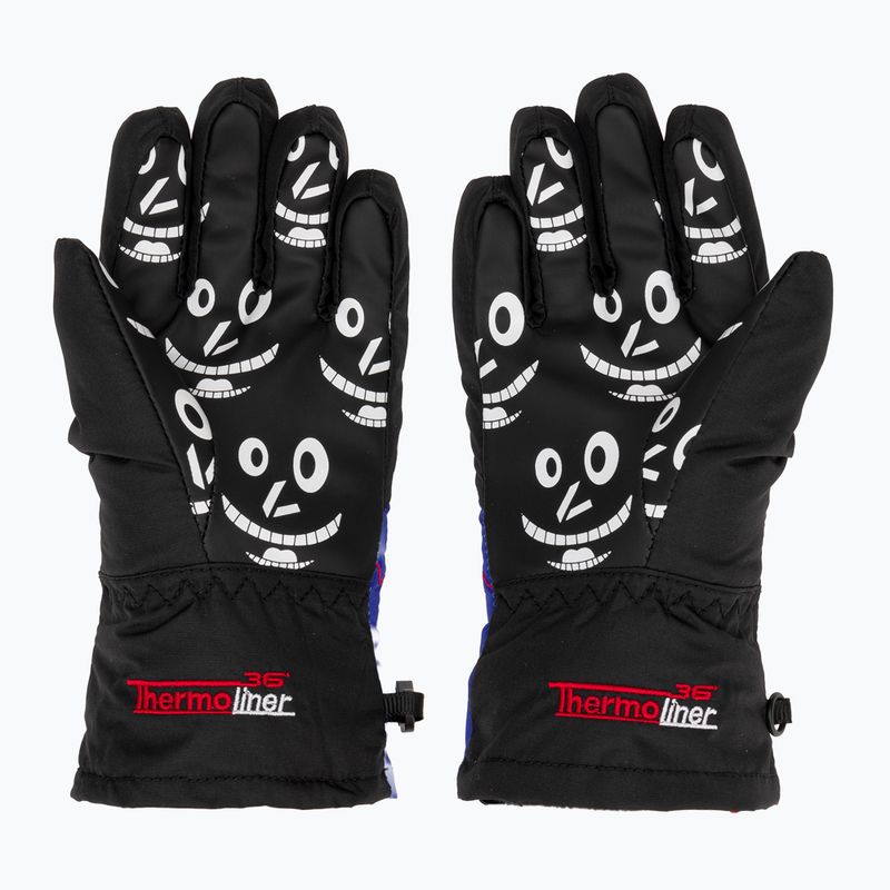 Gyerek síkesztyű Level Lucky yellow/blue 3