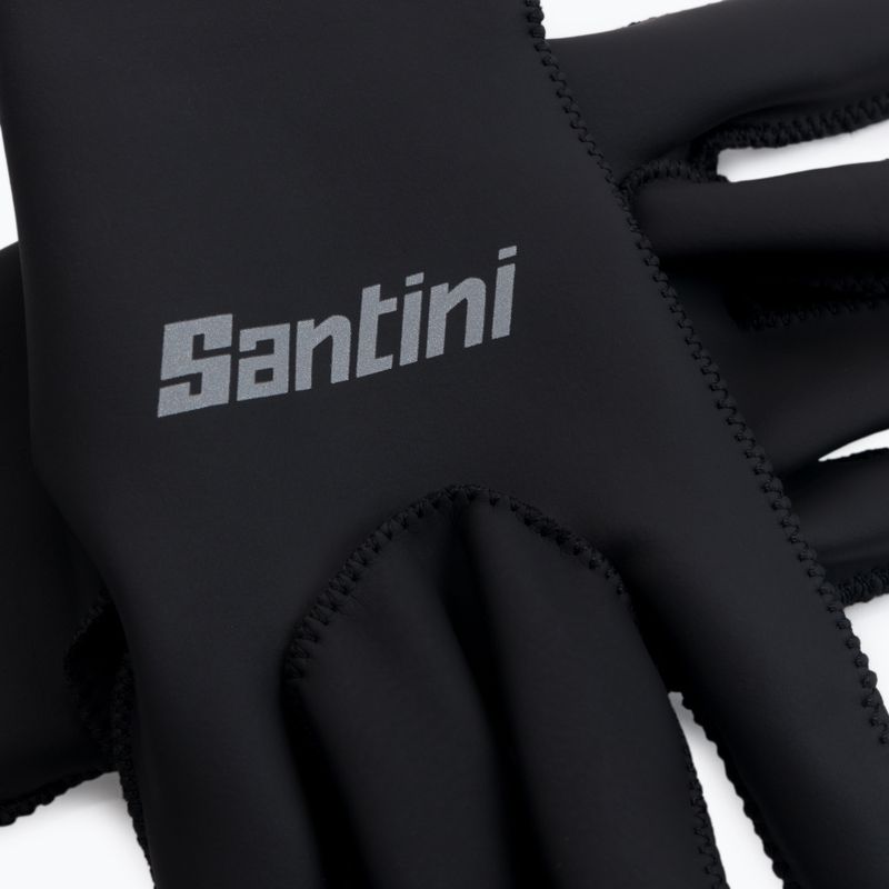 Santini Vega Xtreme kerékpáros kesztyű fekete 1W593WINVEGAXNE 4