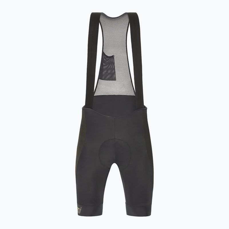 Santini Impact Pro férfi kerékpáros rövidnadrág fekete 1S1178C3IMPACPRONES