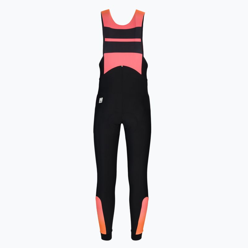 Férfi Santini Command Super Warm kerékpáros nadrág fekete 2W1180NATCOMM 2