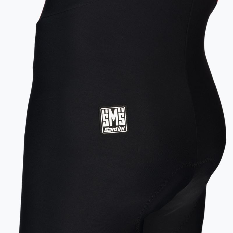 Férfi Santini Command Super Warm kerékpáros nadrág fekete 2W1180NATCOMM 4