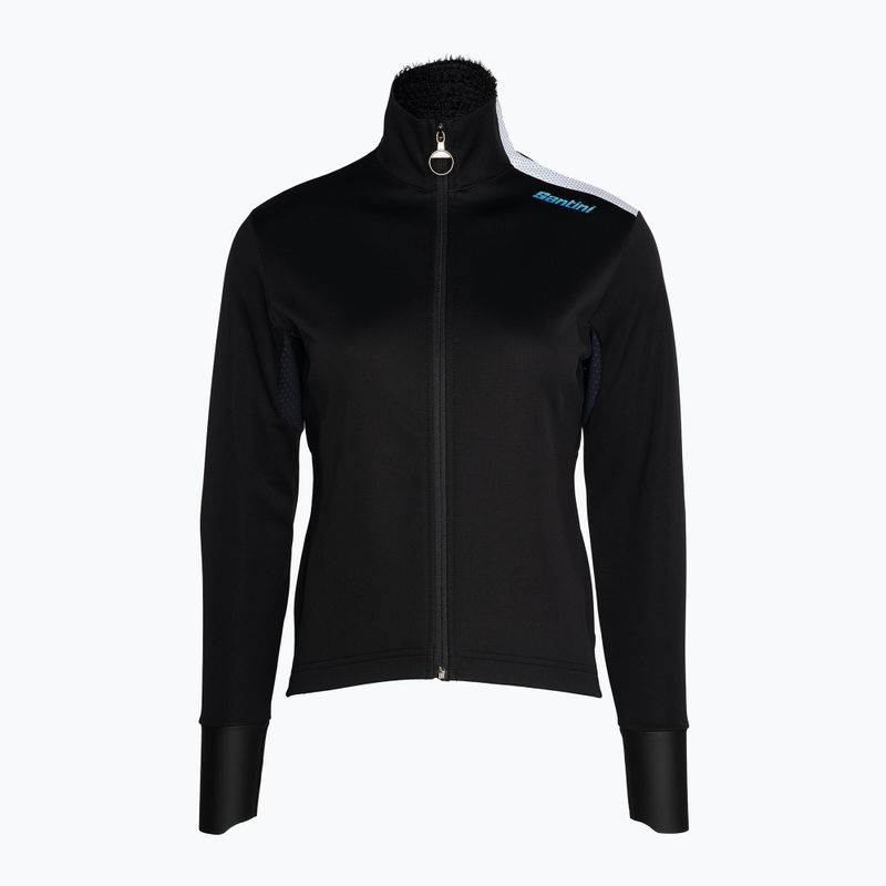 Női kerékpáros dzseki Santini Vega Xtreme fekete 2W51775VEGAX NE
