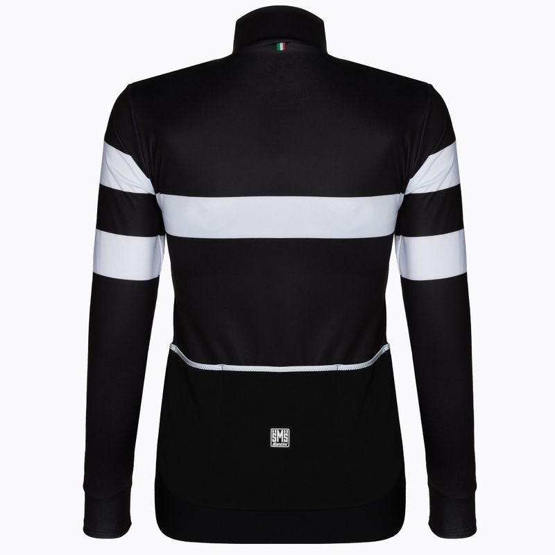 Női kerékpáros dzseki Santini Coral Bengál fekete 2W216175CORALBENGNE 2