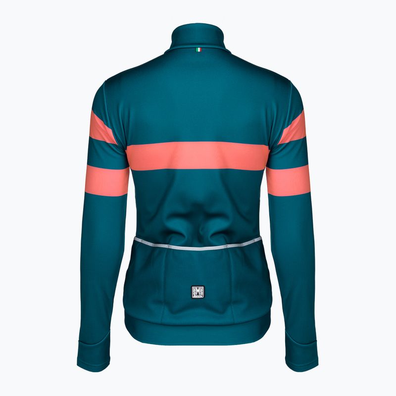 Santini Coral Bengál női kerékpáros dzseki zöld 2W216175CORALBENGTE 2