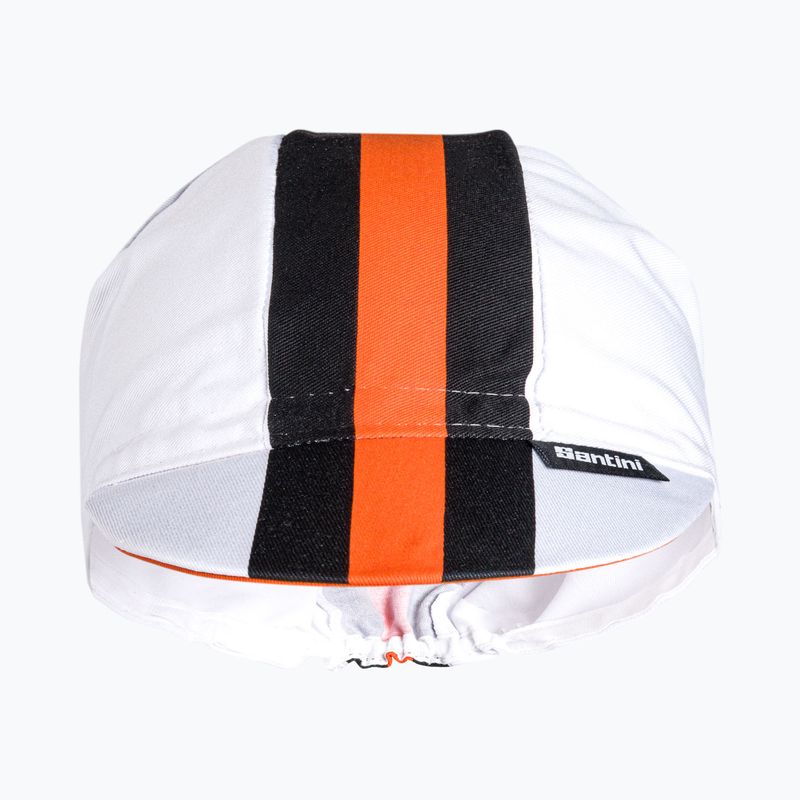 Santini Bengáli kerékpáros sapka fehér 2S460COTBENGBIUNI 2