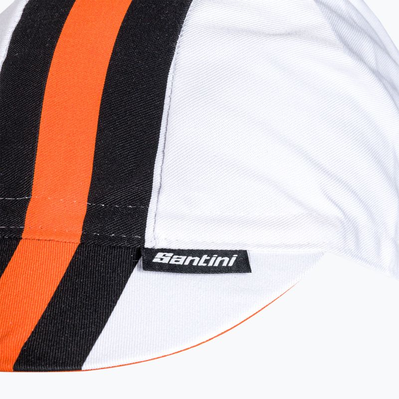 Santini Bengáli kerékpáros sapka fehér 2S460COTBENGBIUNI 7