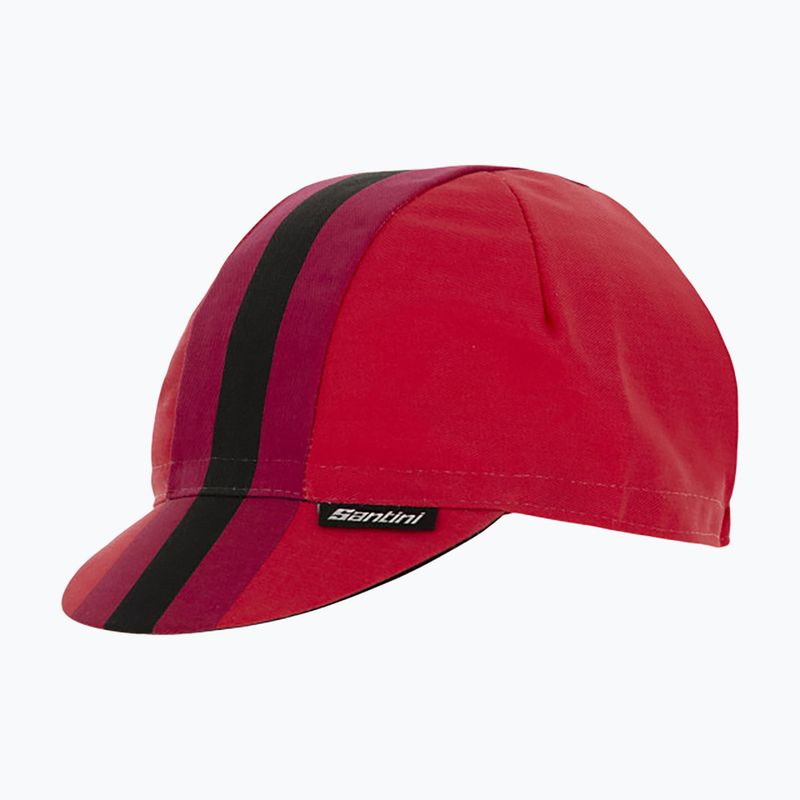 Santini Bengáli kerékpáros sapka piros 2S460COTBENGRSUNI 10