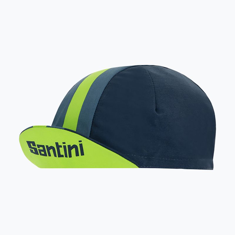 Santini Bengáli kerékpáros sapka zöld 2S460COTBENGVFUNI 9