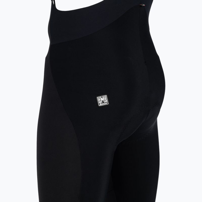 Férfi Santini Guarn Nimbus Nimbus Bib Tights fekete 3W1190GITGUARDNIMB kerékpáros nadrágok 5