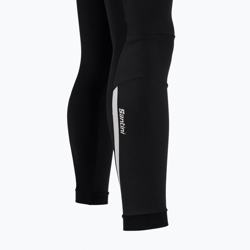 Santini Omnia Bib Tights férfi kerékpáros nadrág fekete SP1180EMAOMNIA 4