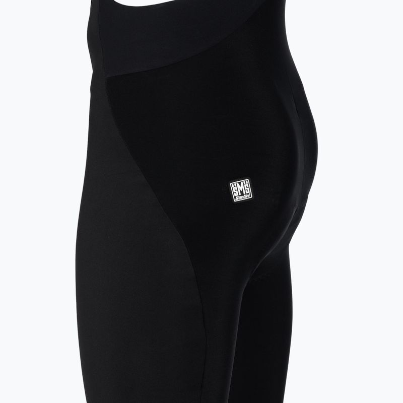 Santini Omnia Bib Tights férfi kerékpáros nadrág fekete SP1180EMAOMNIA 5
