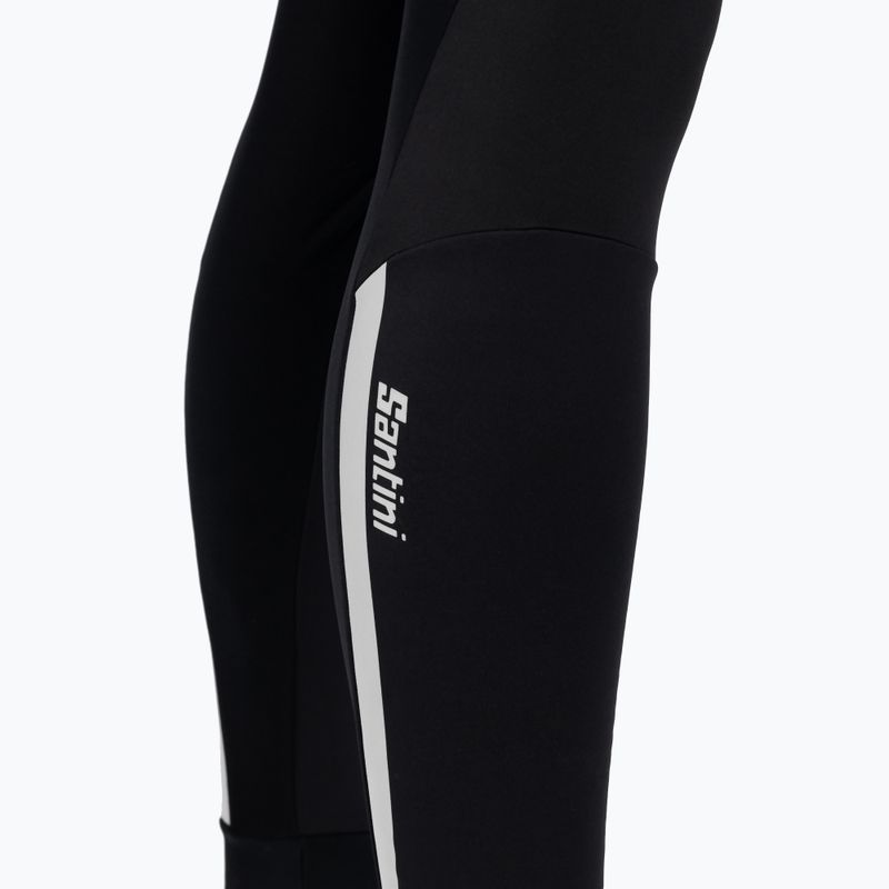 Női Santini Guarn Nimbus Nimbus Bib Tights fekete 3W1182GILGUARDNIMB kerékpáros nadrágok 3