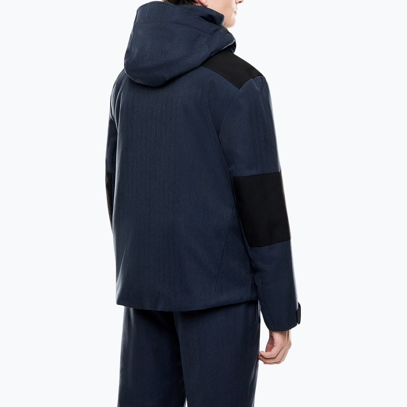 Férfi síkabát EA7 Emporio Armani Elitary Fashion fancy blue herringbo 3