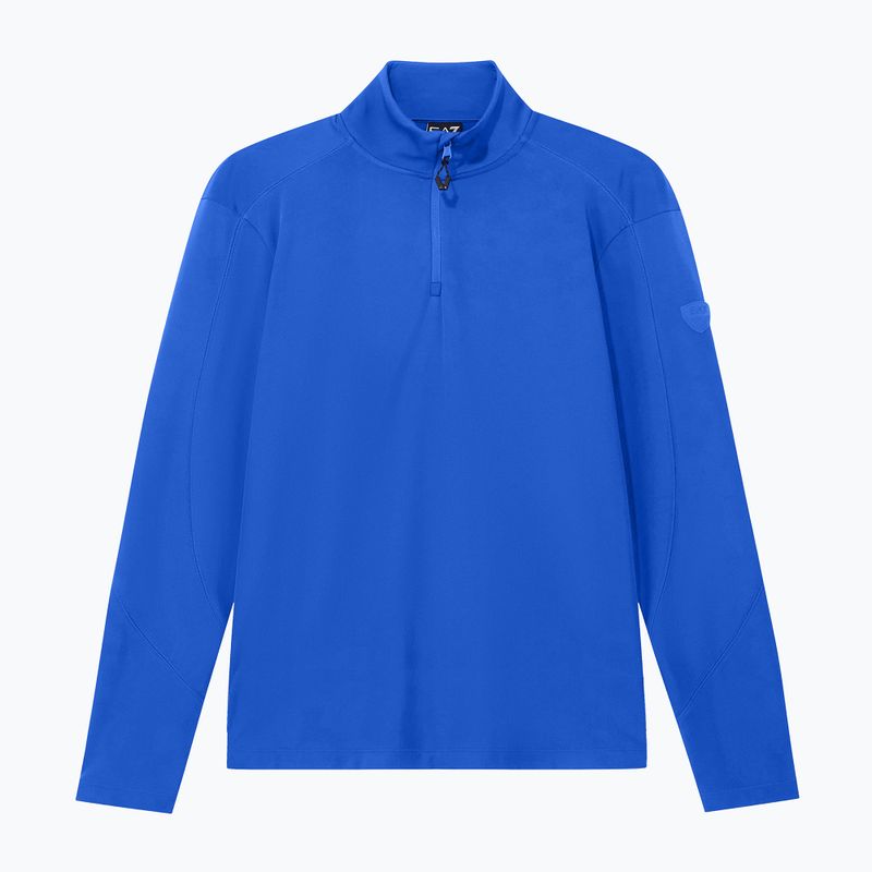 Férfi sípulóver EA7 Emporio Armani Pure Powerstretch T-Top Half Zip new royal 6
