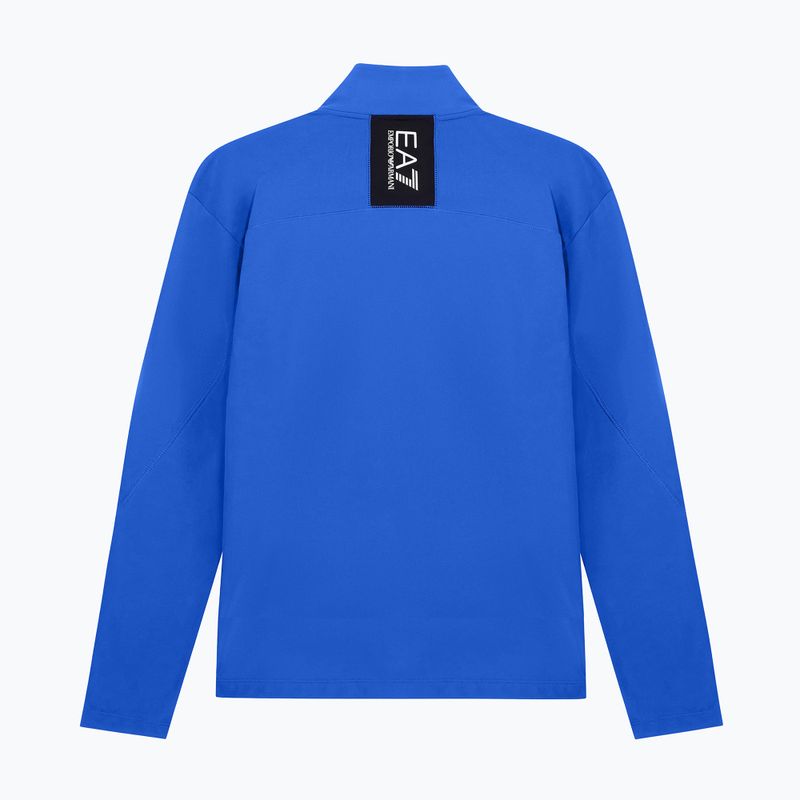 Férfi sípulóver EA7 Emporio Armani Pure Powerstretch T-Top Half Zip new royal 7