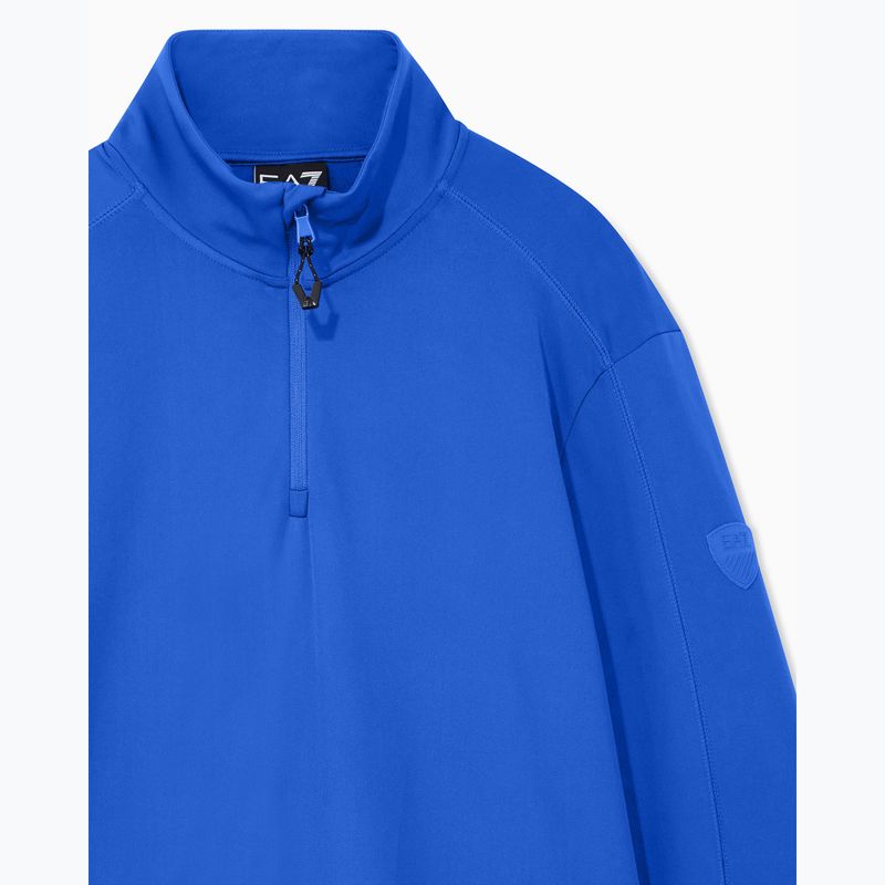 Férfi sípulóver EA7 Emporio Armani Pure Powerstretch T-Top Half Zip new royal 8