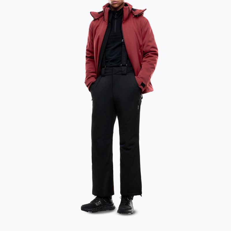 Férfi sípulóver EA7 Emporio Armani Pure Powerstretch T-Top Half Zip black 2