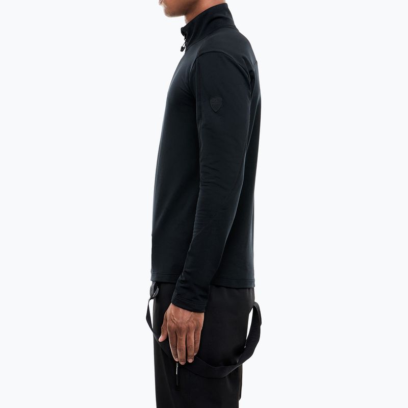 Férfi sípulóver EA7 Emporio Armani Pure Powerstretch T-Top Half Zip black 4
