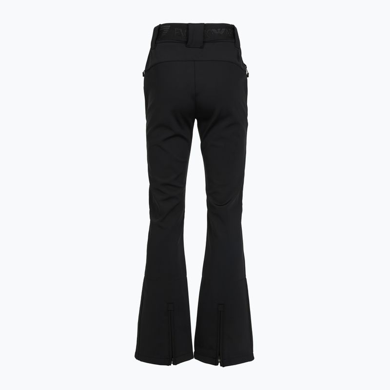 Női sínadrág EA7 Emporio Armani Pure Softshell Waisted black 2