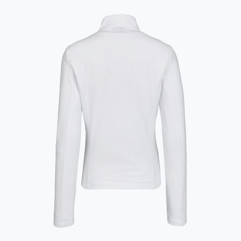 Női sípulóver EA7 Emporio Armani Pure Powerstretch T-Top Half Zip white 2