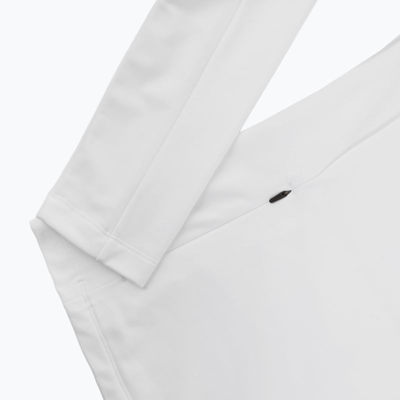 Női sípulóver EA7 Emporio Armani Pure Powerstretch T-Top Half Zip white 5