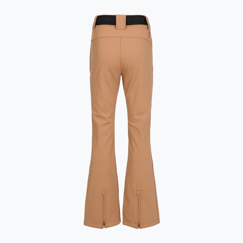 Női sínadrág EA7 Emporio Armani Pure Softshell Waisted mocha mousse 2