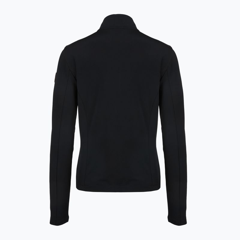 Női sípulóver EA7 Emporio Armani Pure Powerstretch T-Top Half Zip black 2