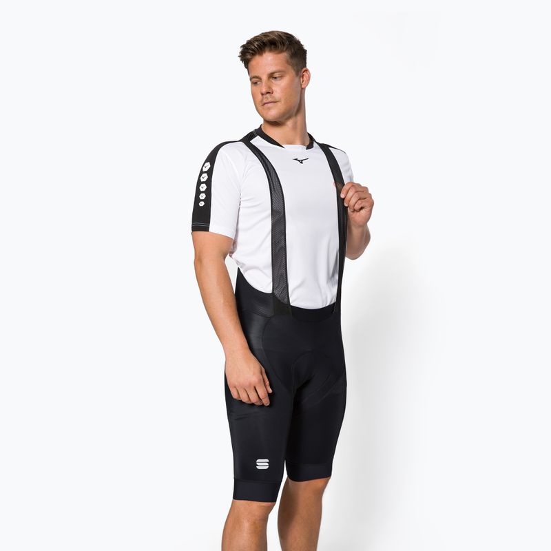 Férfi Sportful LTD Bibshort kerékpáros rövidnadrág fekete 1120005.002