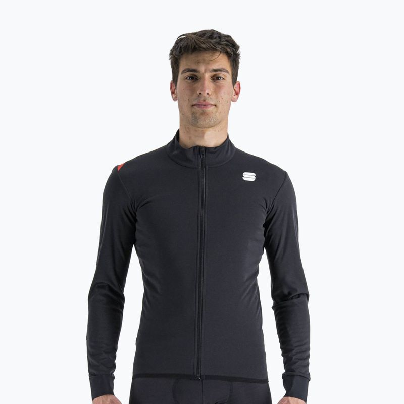 Férfi Sportful Fiandre Light No Rain kerékpáros dzseki fekete 1120021.002 3