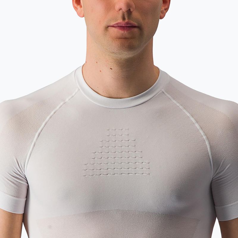 Castelli Core Seamless Base Layer fehér kerékpáros mez 3