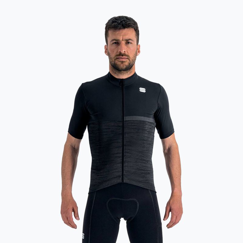 Férfi Sportful Giara kerékpáros mez fekete 1121020.002