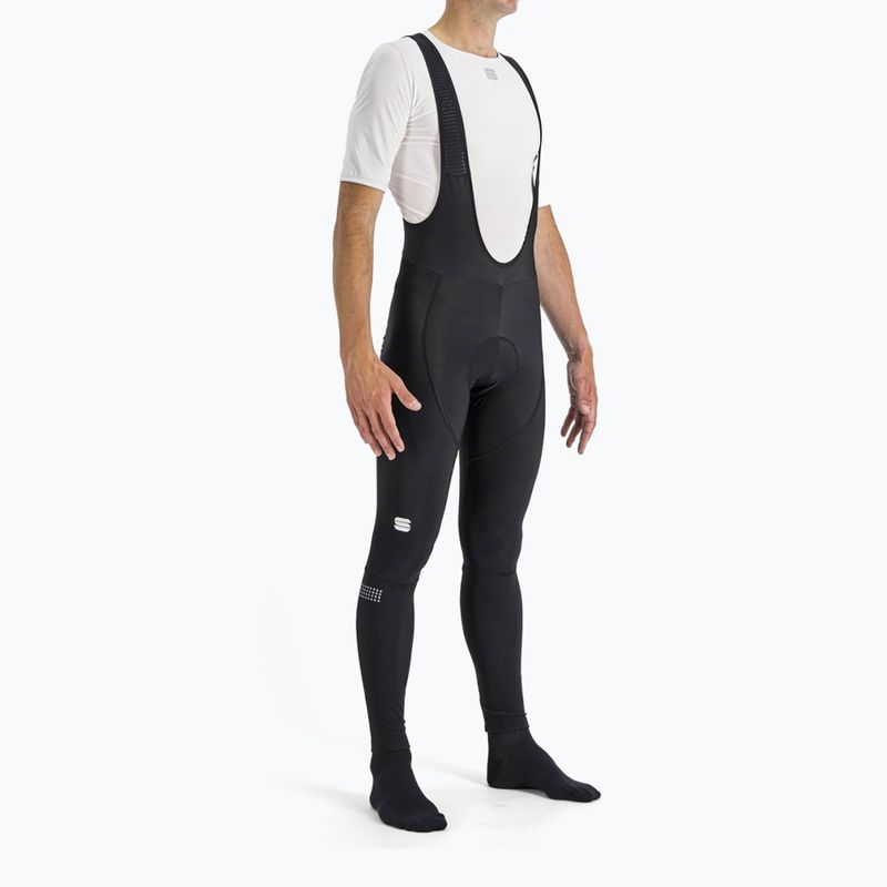 Férfi Sportful Neo Bibtight kerékpáros nadrág fekete 1121519.002 3